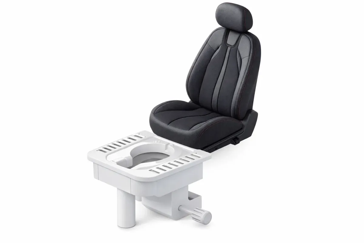 Chinese automaker patents built-in car seat toilet