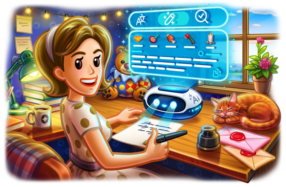 Telegram rolls out April update with AI text editor, advanced polls and bot creation tools