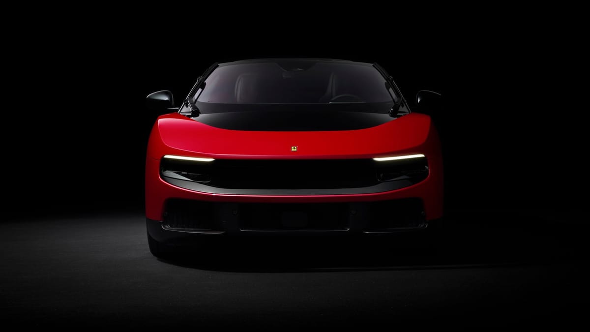 Ferrari unveils its first electric vehicle with 1,050 hp and a Jony Ive design