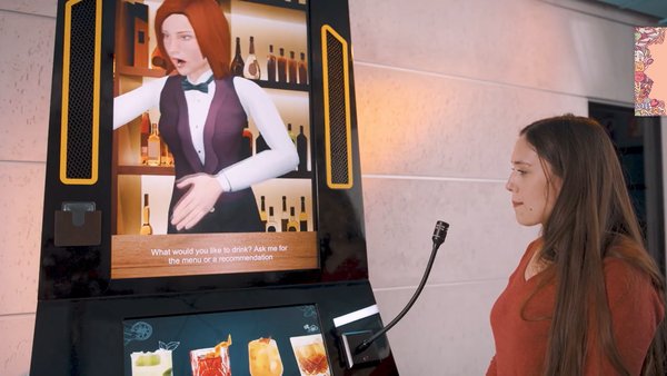 Israeli Robot Bartender Will Mix You a Drink and Tell a Joke