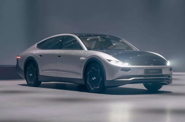 Solar-Powered Car Unveiled in UAE