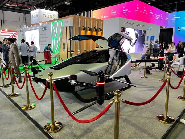 XPeng Shows its eVTOL at GITEX