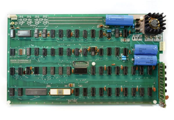 Apple-1 Computer Hand-Numbered by Steve Jobs Sells for $442,000 at Auction