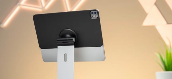 Upgrade your iPad with a Pro Display XDR-inspired design using this magnetic stand
