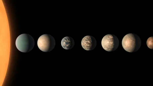 Fascinating TRAPPIST planets observed by Webb telescope for the first time