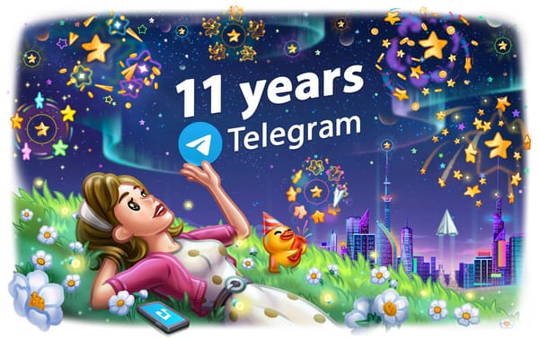 Telegram celebrates 11th anniversary with major updates