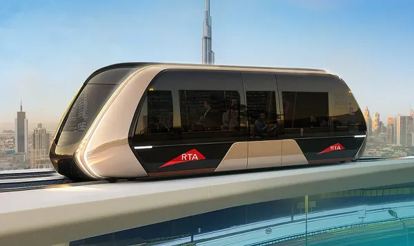Dubai Unveils 3D-Printed, Solar-Powered Rail Bus for Smart, Sustainable Transit