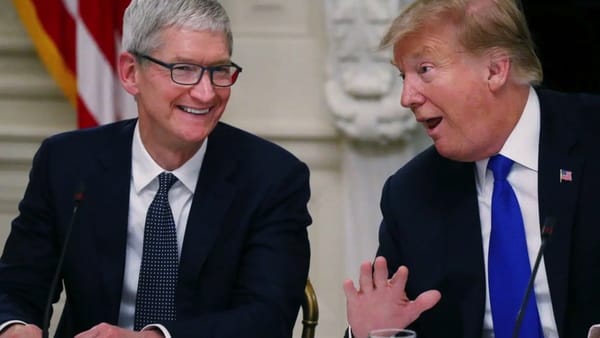 Trump threatens 25% tariffs if iPhones aren't made in the U.S.