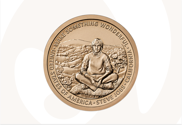 The U.S. will issue a commemorative coin honoring Steve Jobs