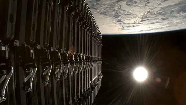 Starlink satellite imaged in orbit before uncontrolled reentry