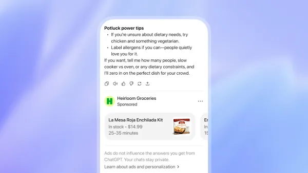 OpenAI starts testing advertising in ChatGPT for Free US users