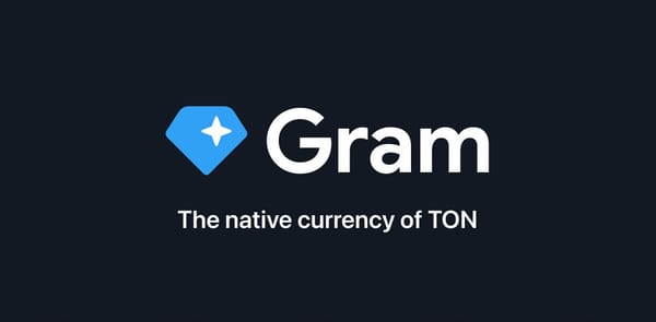 TON's native currency will become Gram — the original name of the project
